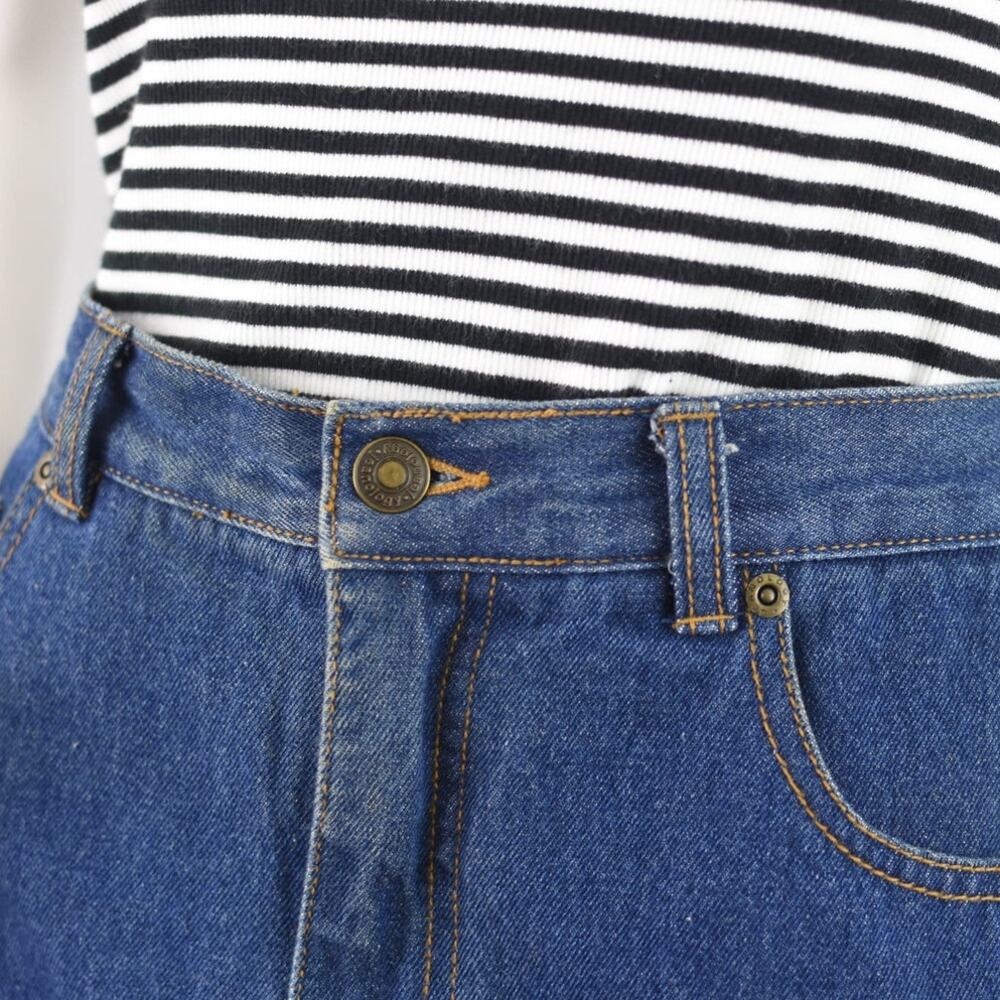 Vintage 90s Newport News Denim Jean Skirt, Women's Size 8, 28" Waist - Picture 4 of 9